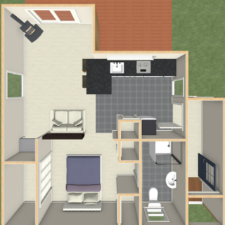 Tiny Home 3D Plan